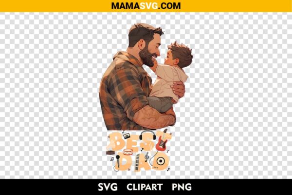 Free Best Dad Fathers Day Clipart