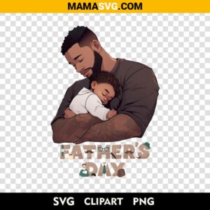 free Cute Father Son Fathers Day Clipart