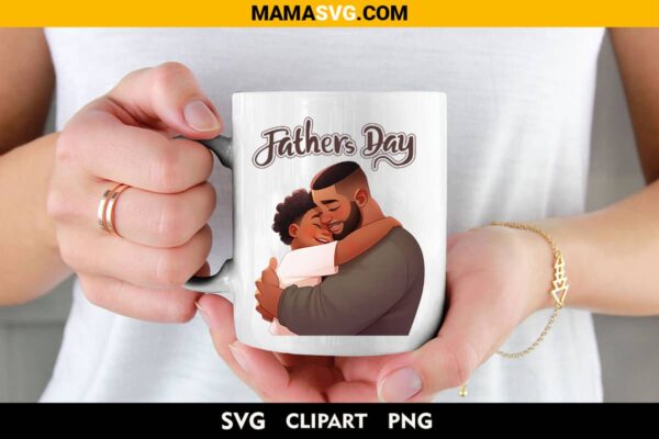 Father Son Hug Fathers Day Clipart design free design