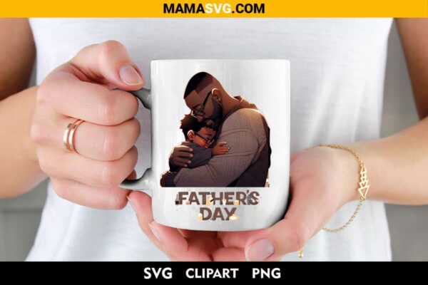 Fathers Day Clipart Father Son African American design