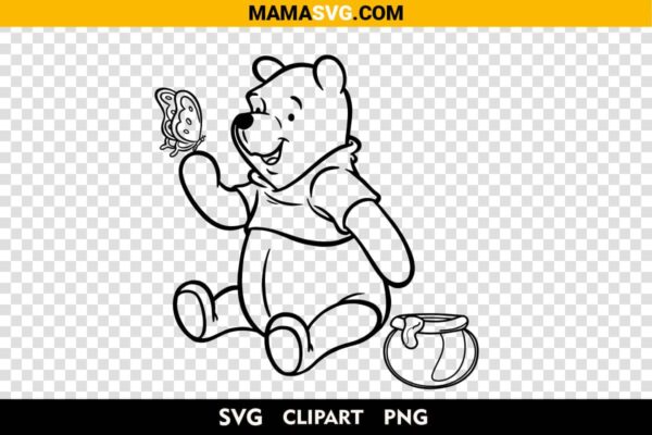 Baby Winnie The Pooh Svg Free