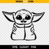 Baby Yoda Svg Free