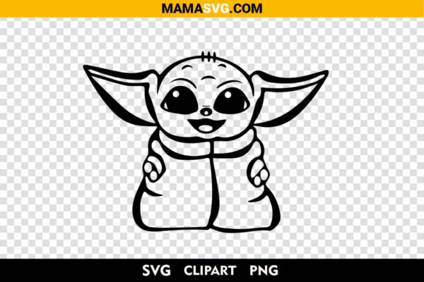 Baby Yoda Svg Free