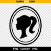 Barbie Silhouette Svg Free