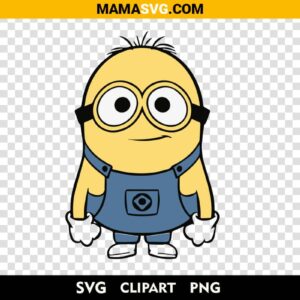 Cute Minion Layered Svg Free