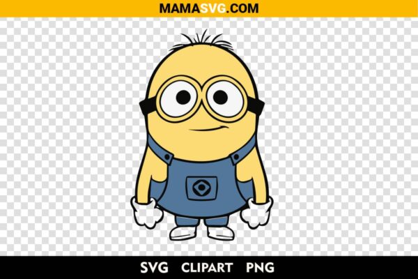 Cute Minion Layered Svg Free