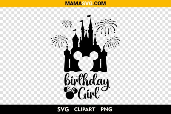 Disney Birthday Girl Svg Free