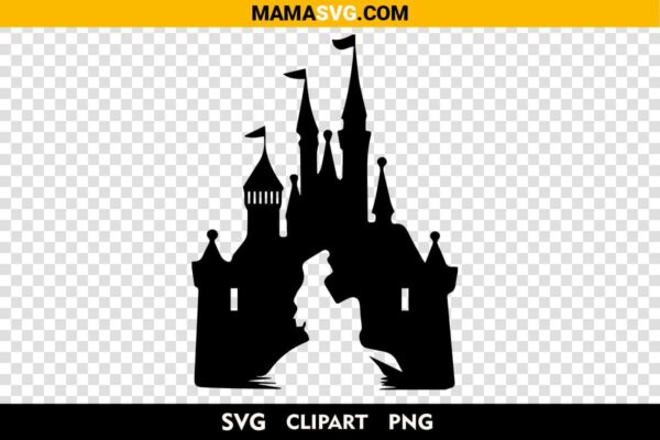 disney castle cinderella svg free