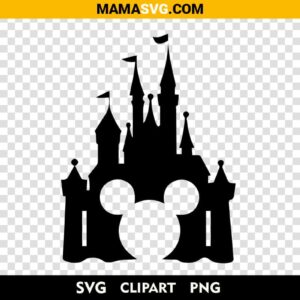 Disney Castle With Mickey Head Svg Free