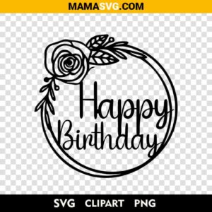 Happy Birthday Svg Free