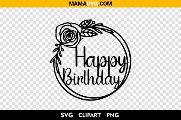 Happy Birthday Svg Free