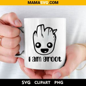 I Am Groot Svg on mug