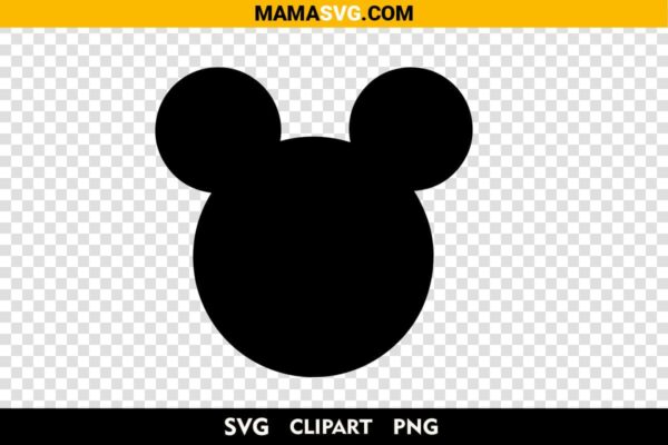 Mickey Mouse Ears Svg Free