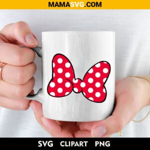 Minnie Mouse Bow Svg Free on mug design