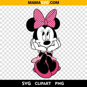 Minnie Mouse Full Body Layered Svg Free