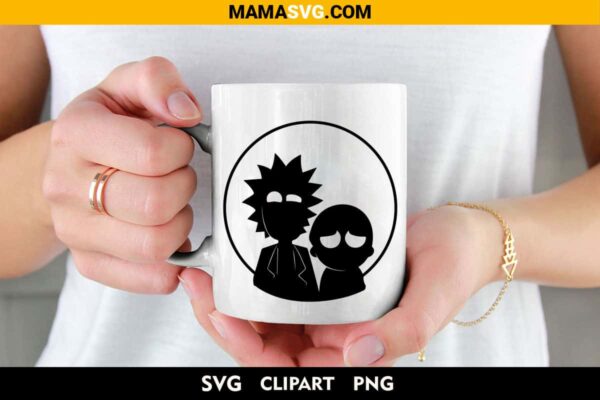 Rick And Morty Svg Free on cup design