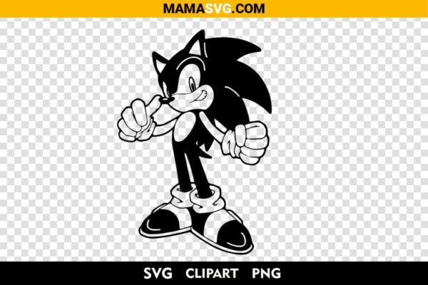 Silhouette Sonic The Hedgehog Svg Free