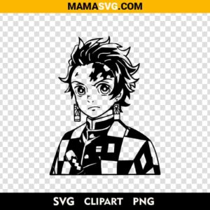 Tanjiro Kamado Anime Demon Slayer Svg Free