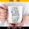 Winnie The Pooh Svg Black And White Free - Image 2