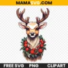 Free Christmas Cute Reindeer Clipart Christmas Clip Art