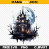 Free Halloween Spooky Castle Illustration clipart - Image 2
